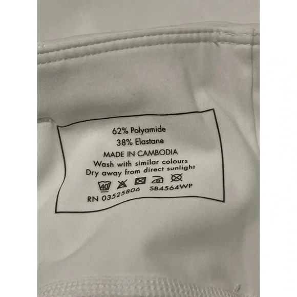 Sweaty Betty The Power Crop Women’s Size Small White Workout Pocket Leggings - Picture 9 of 10